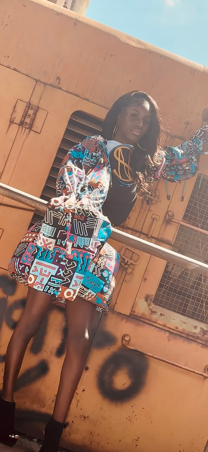 SI’NU LEG / ARM SLEEVES ANKARA PRINT