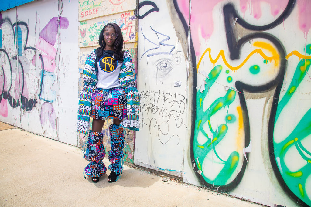 SI’NU LEG / ARM SLEEVES ANKARA PRINT