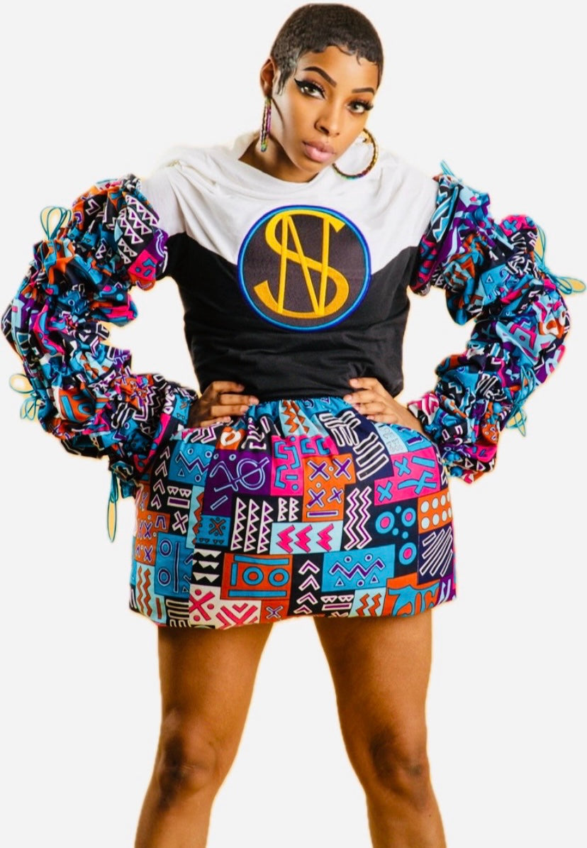 SI’NU LEG / ARM SLEEVES ANKARA PRINT